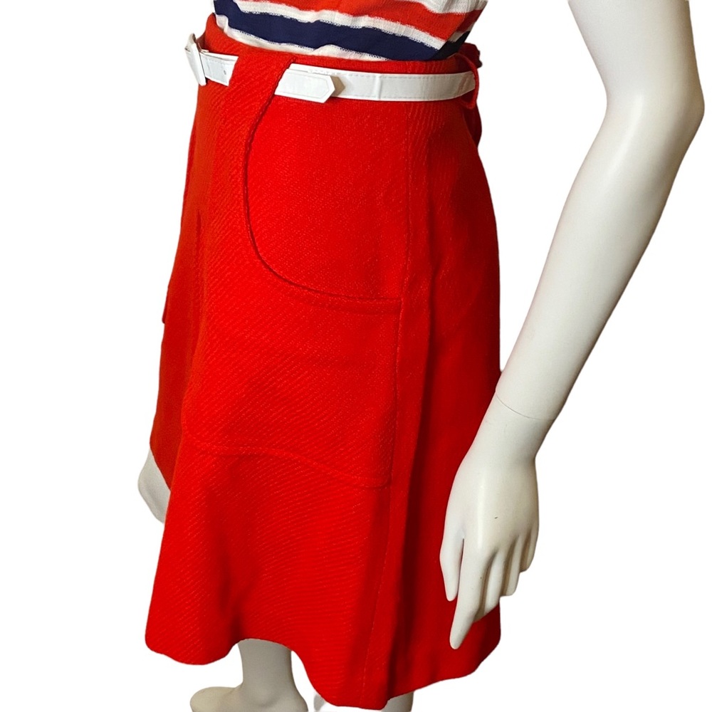 Vintage 60s/70s Golf Skirt by SWEET SWINGER New Old Stock Size M - Picture 6 of 12